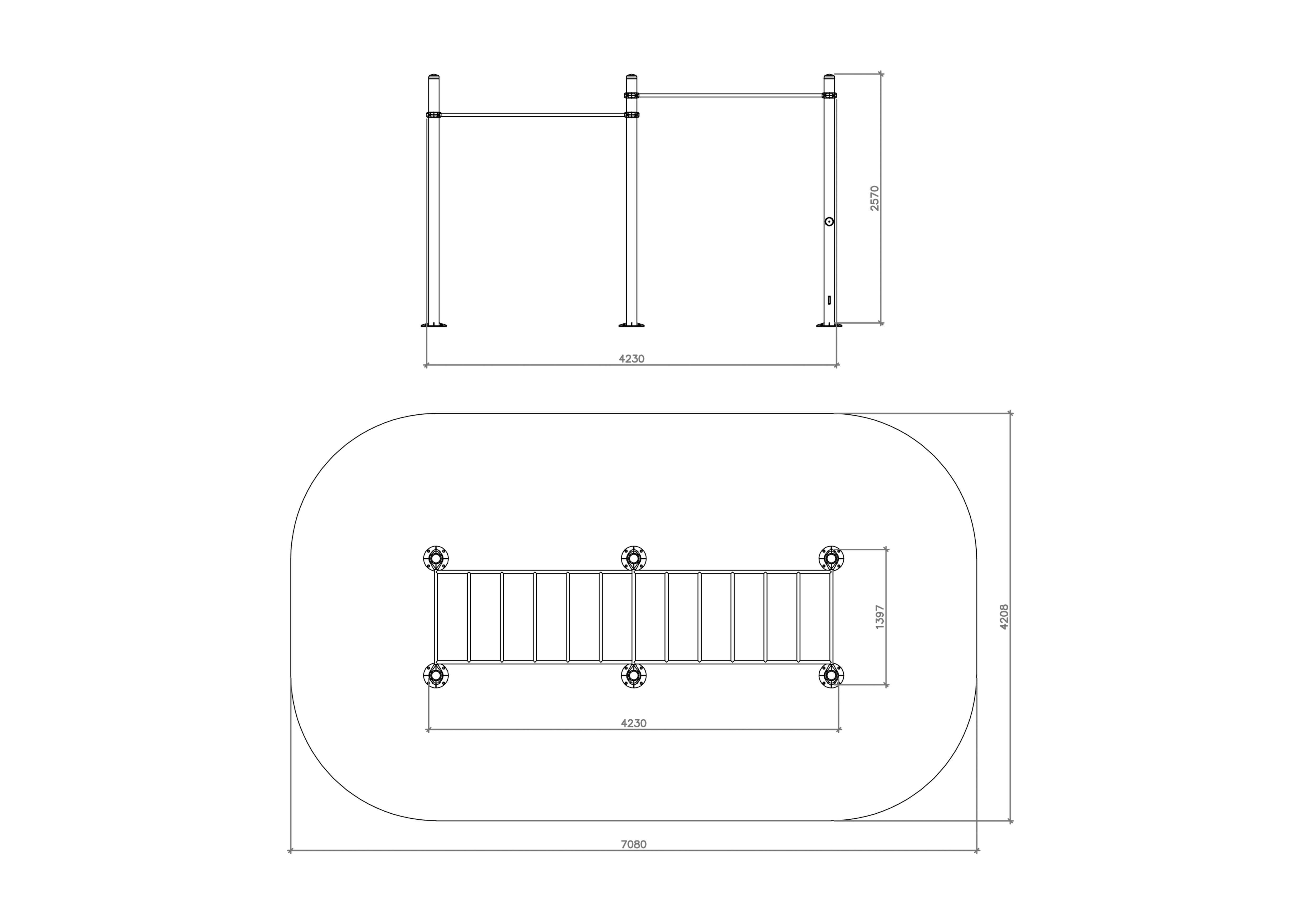 Workout System Classic hand walker