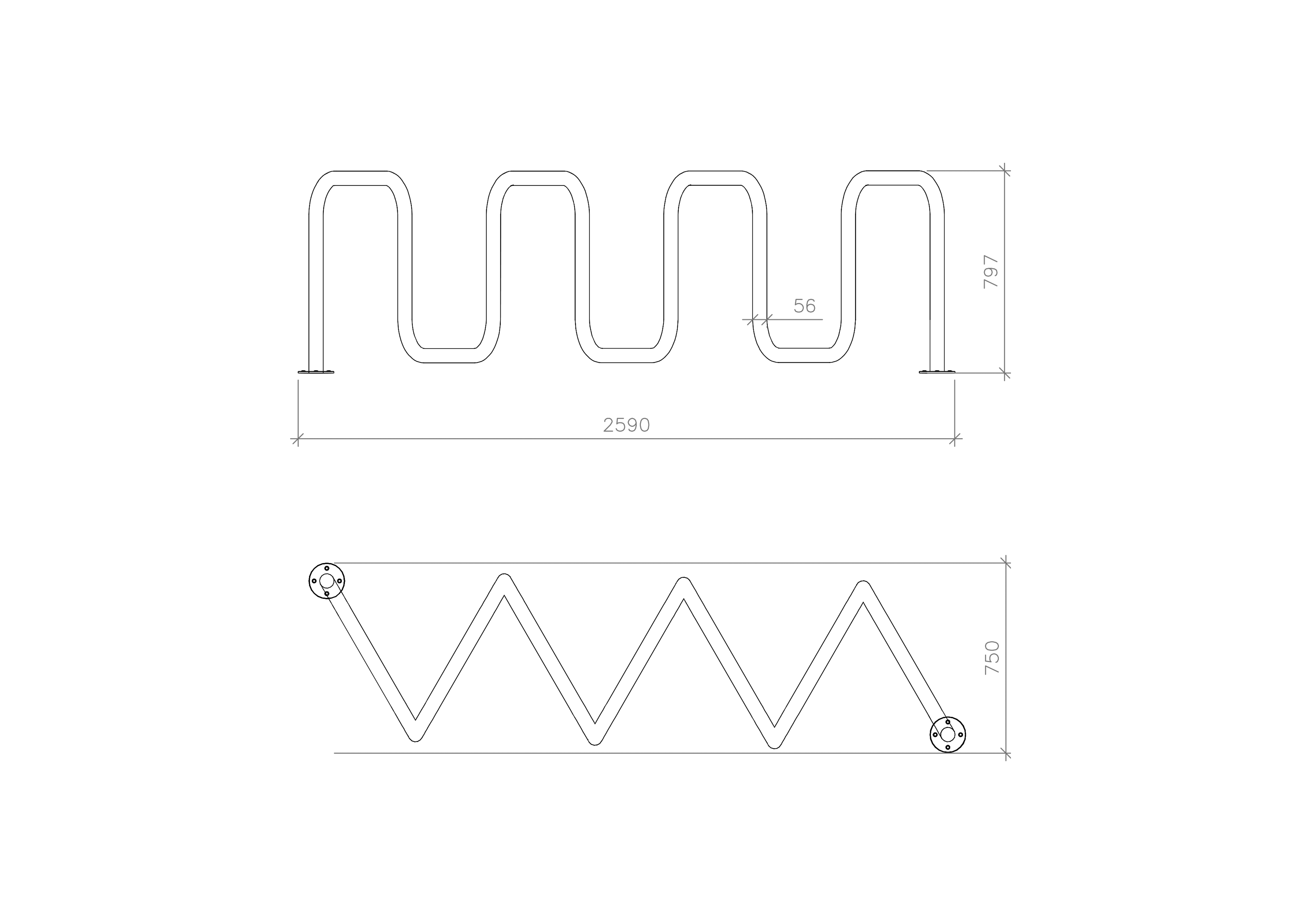 Bike Parking Module Omega