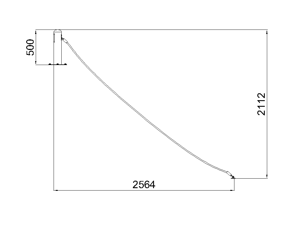 Rope for geoplastics