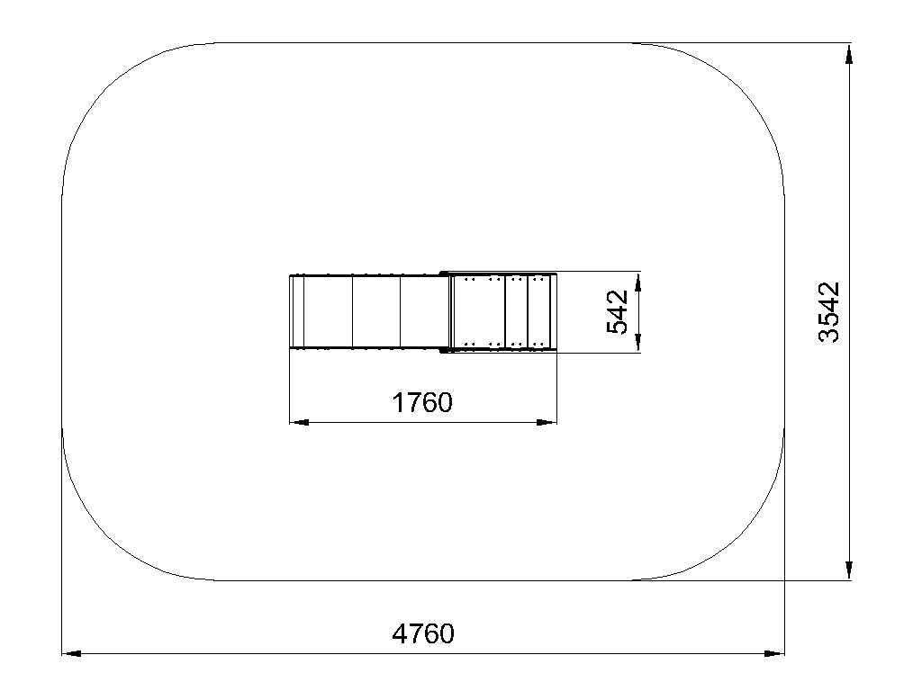 Slide h=550 (HDPE Slide)