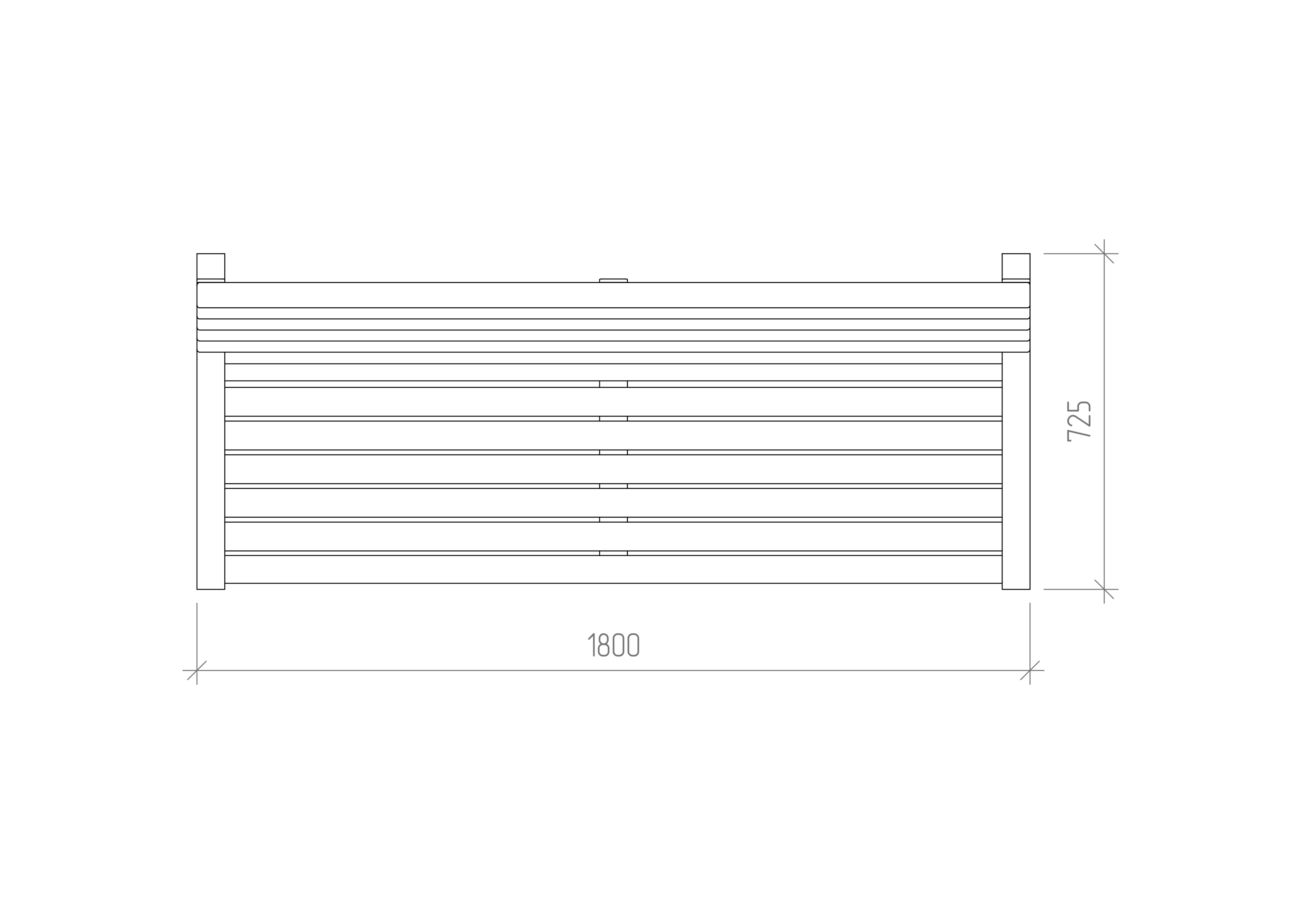Park bench Basis