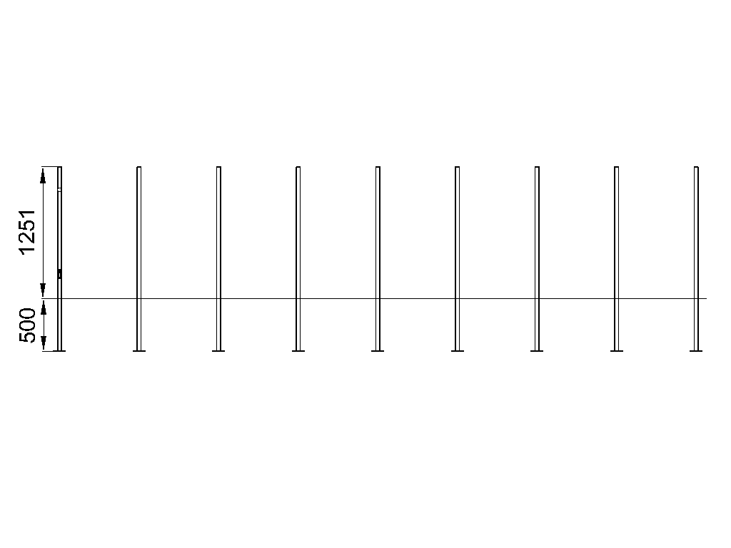 Agility weave poles