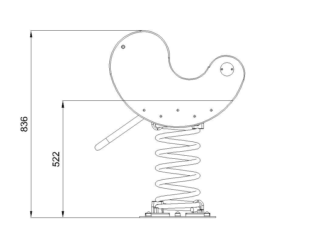 Spring Rider Worm