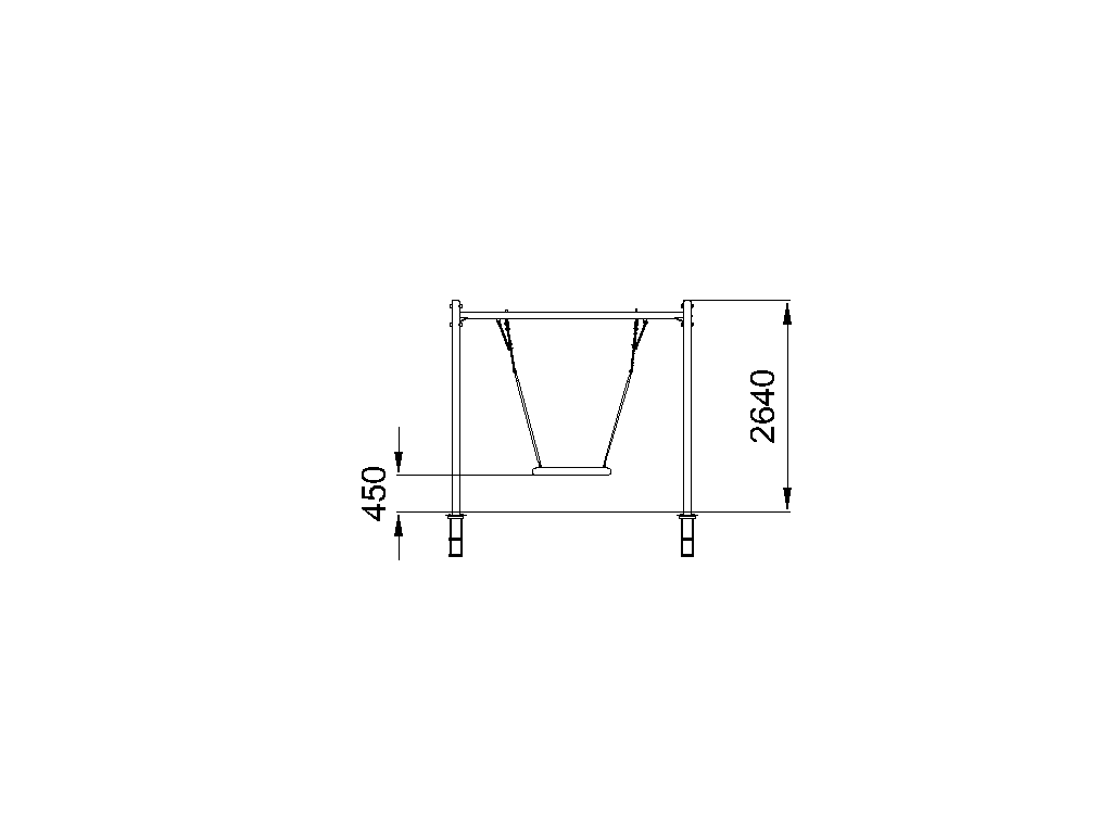 Metal swing Nest