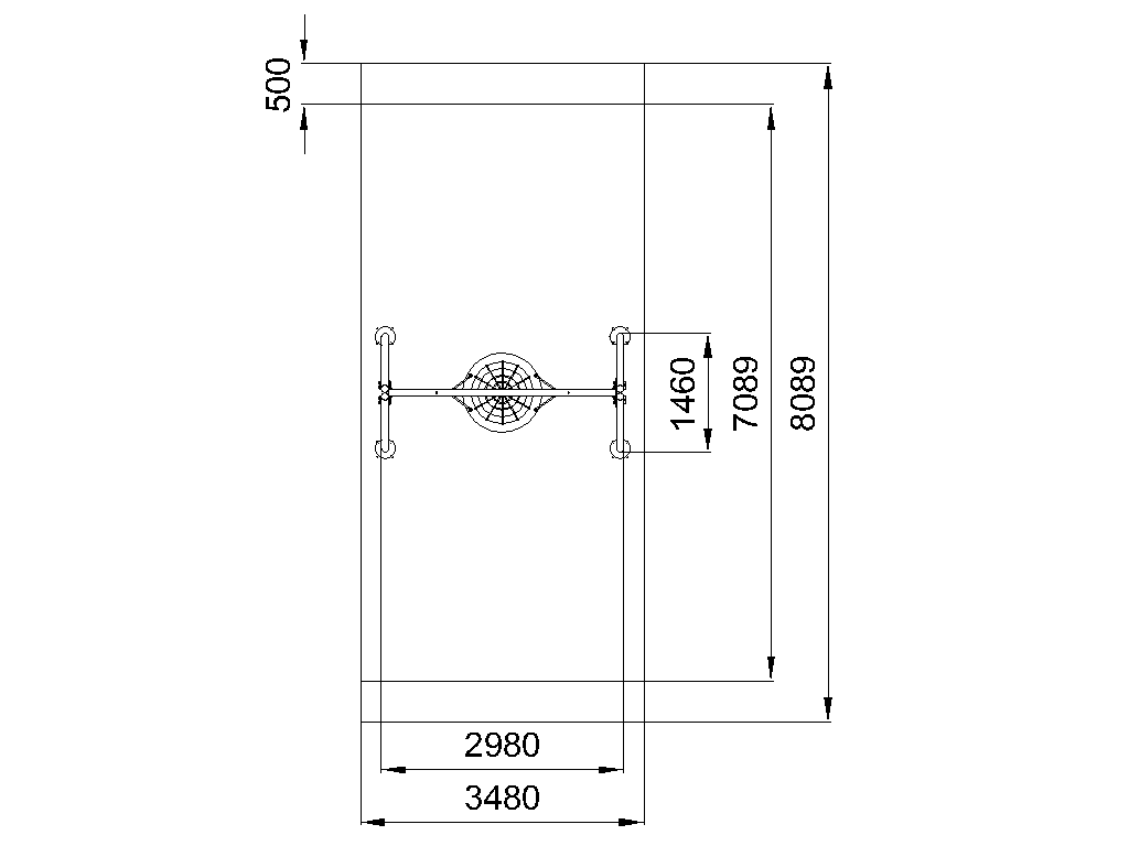 Metal swing Nest