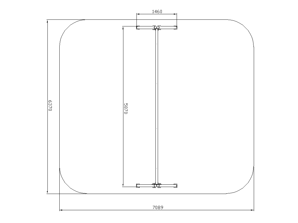 Double metal swing Nest
