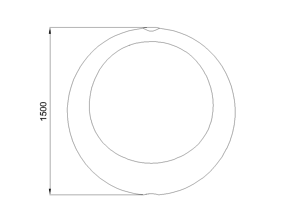 Illuminated round seat