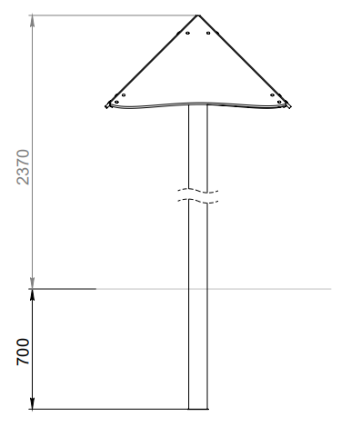 Canopy Umbrella 90°