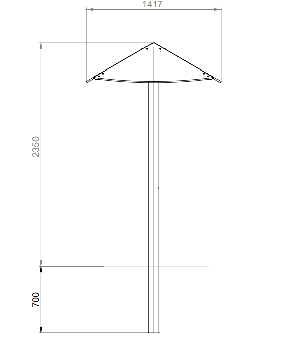 Canopy Umbrella 120°