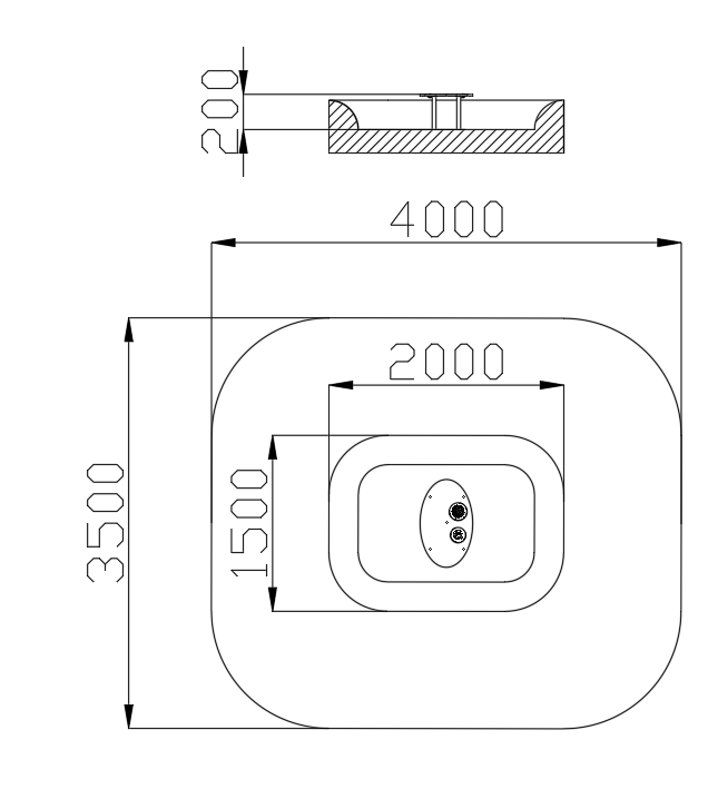 Outdoor table Sieve