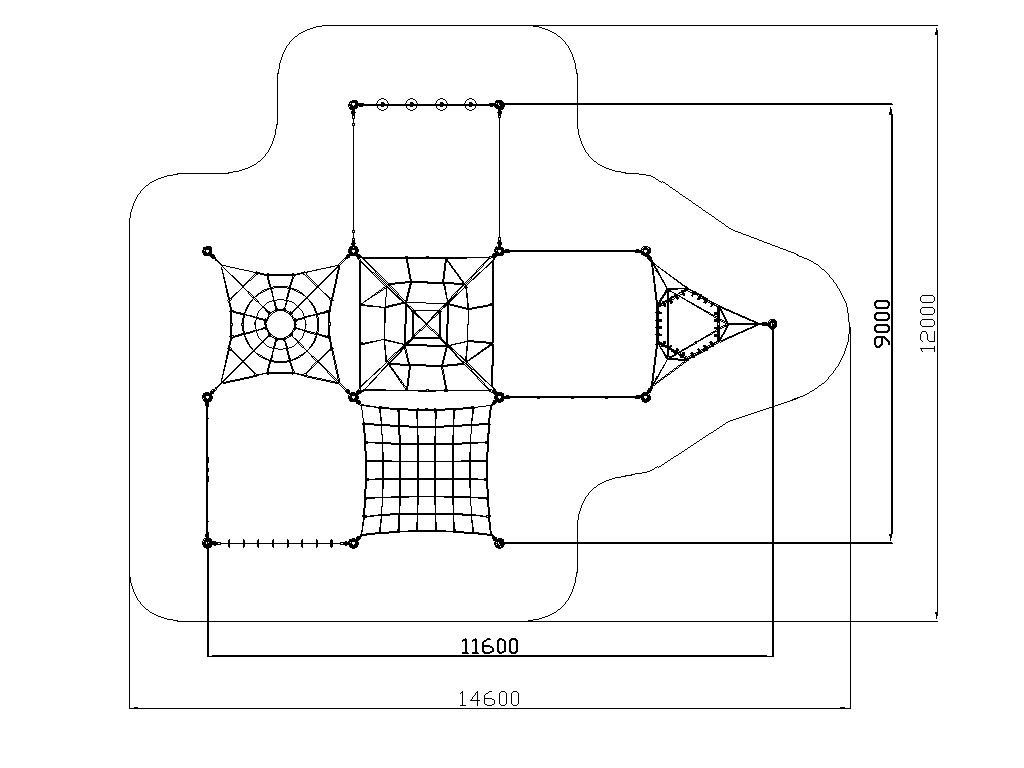 Rope Climbing Playground Fourier
