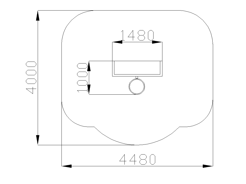 Football goal with basketball backboard