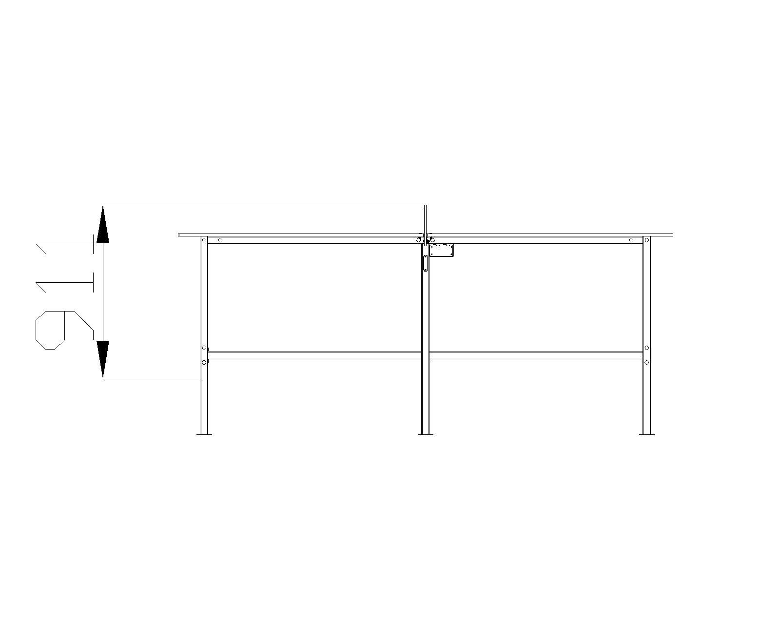 Tennis table (HPL)