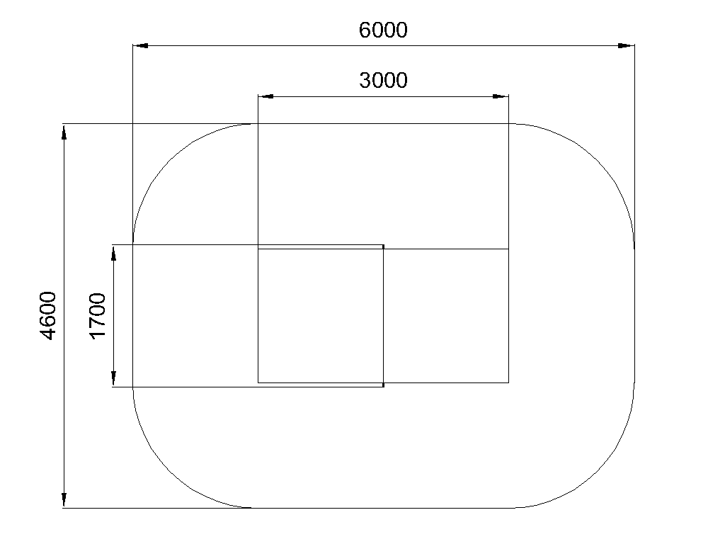 Concrete teqball table