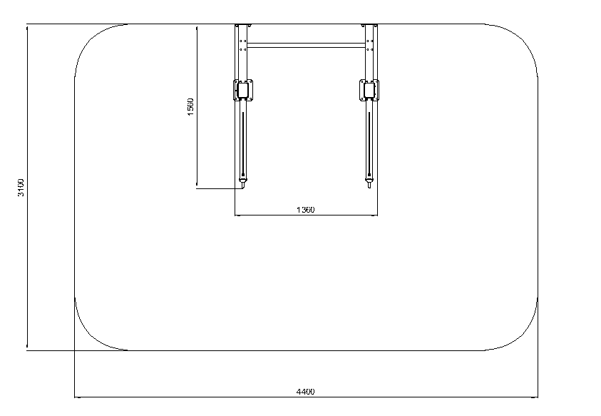 Add-on wall bars with rings