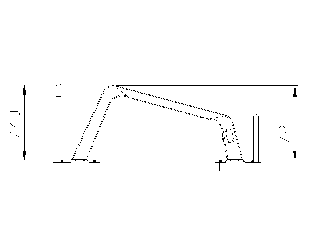 Exercise machine for back and abdominal muscles