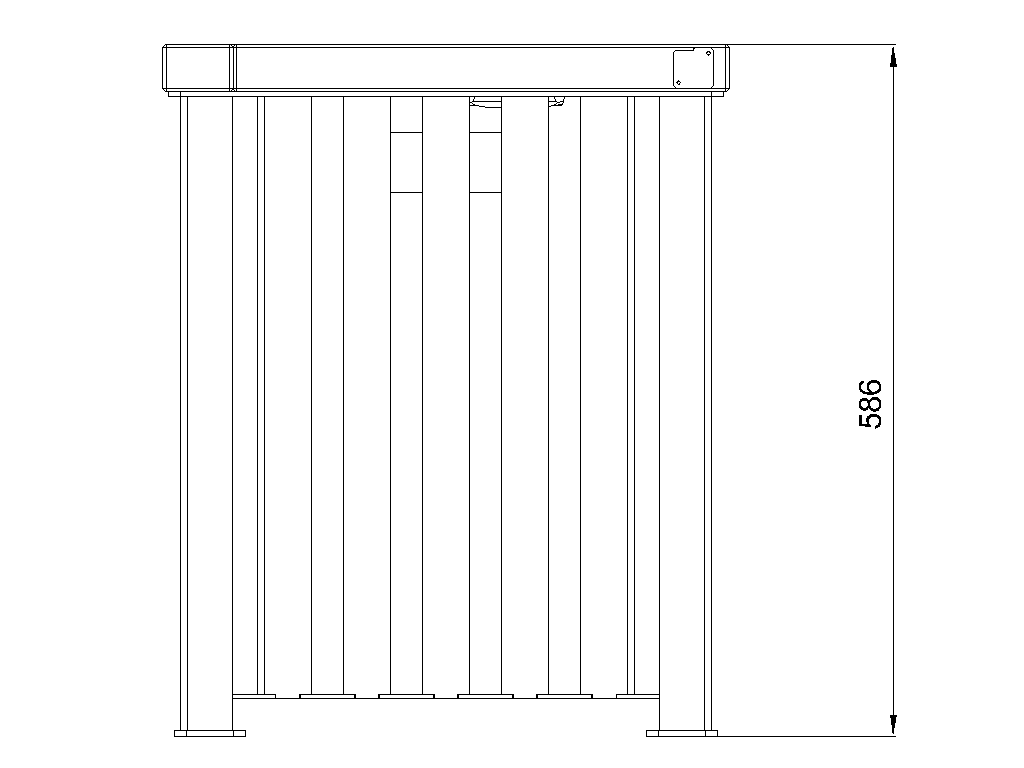 Metal bin