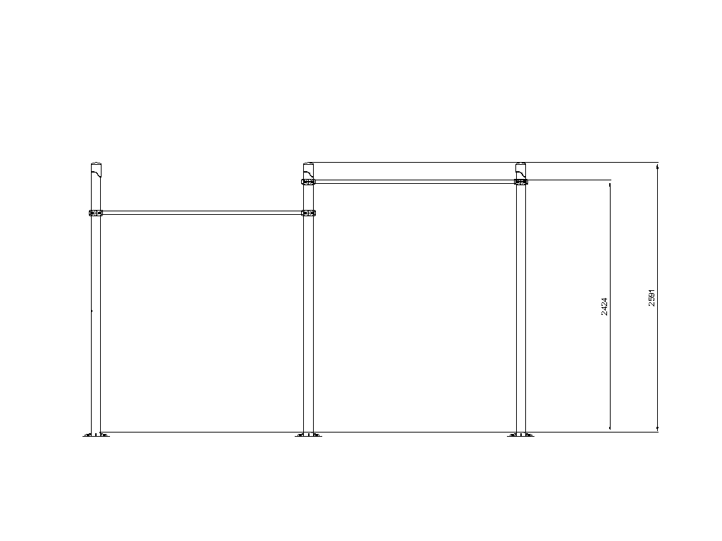 Two-level handle bar