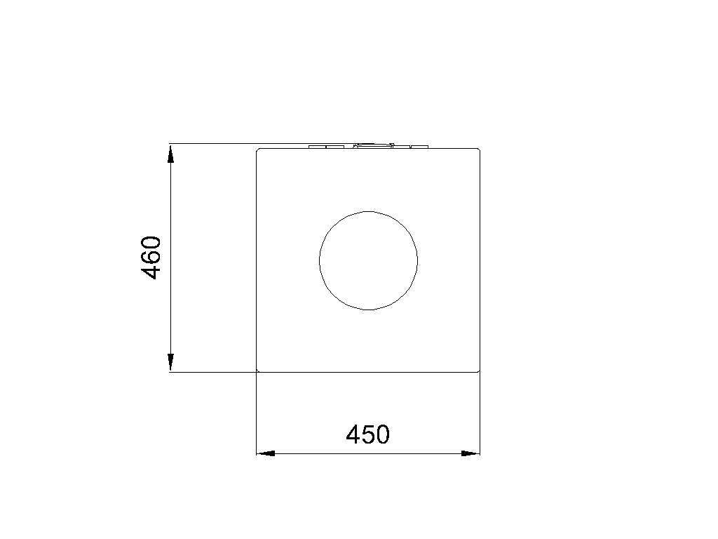 Square bin