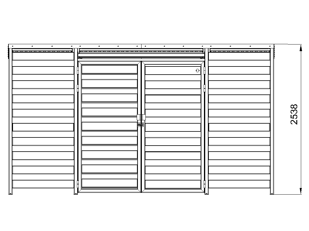 Garbage shed