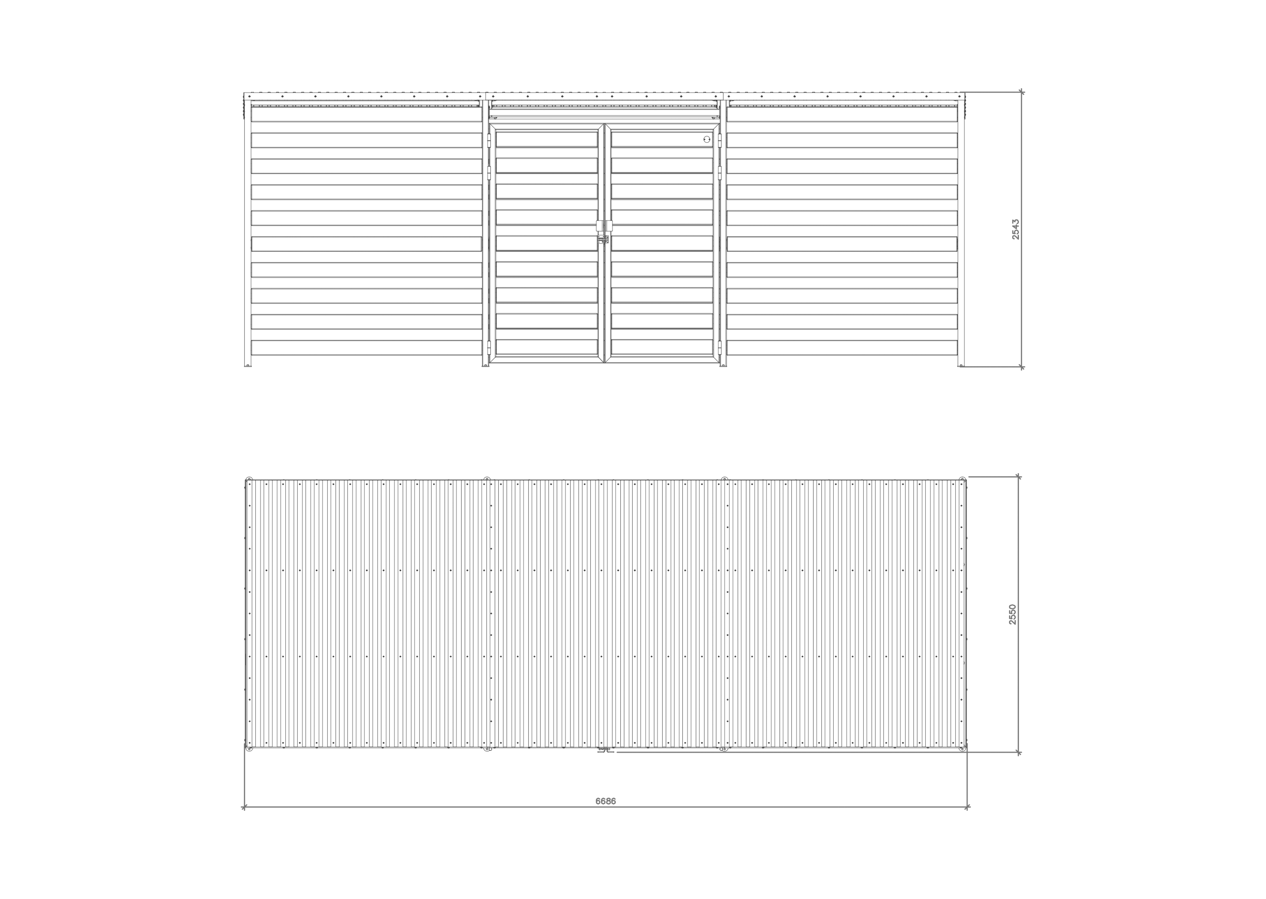 Garbage shed