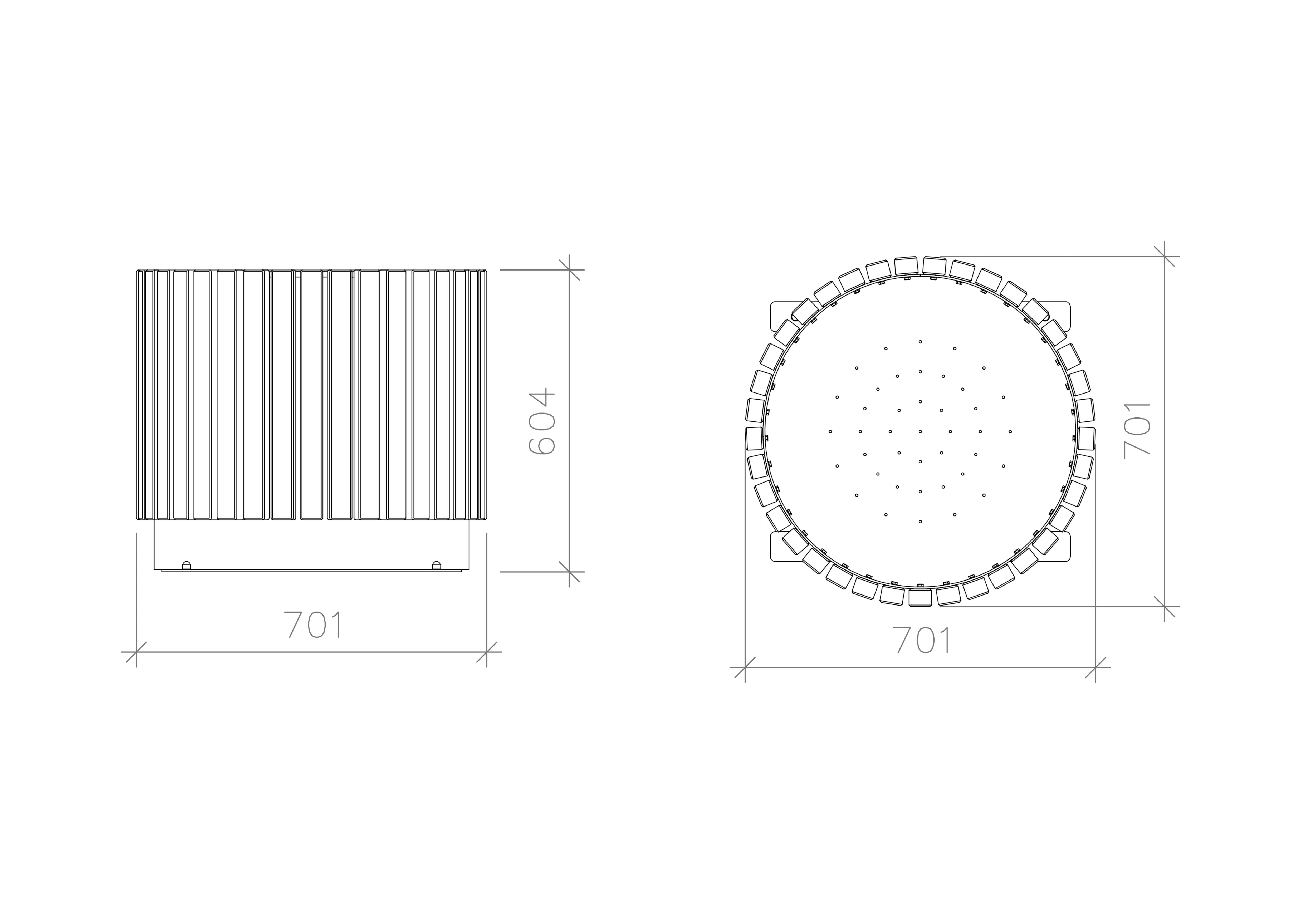 Round flowerpot