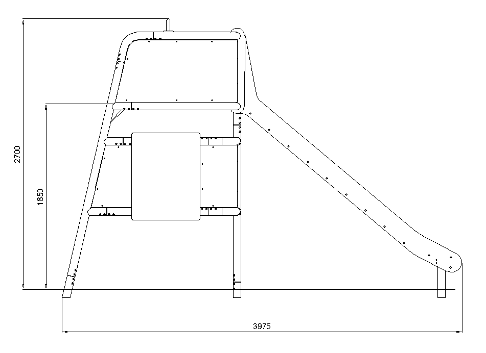 Slide with a science module