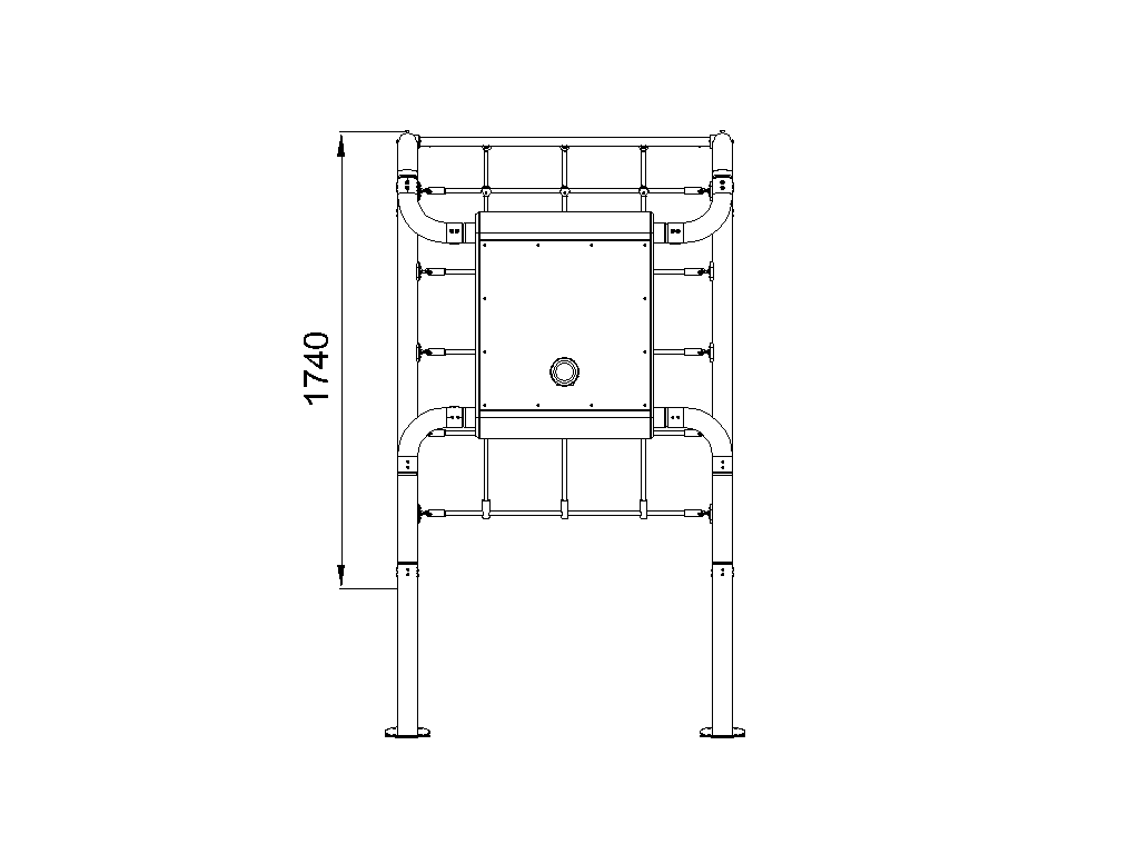 Grid with a scientific module