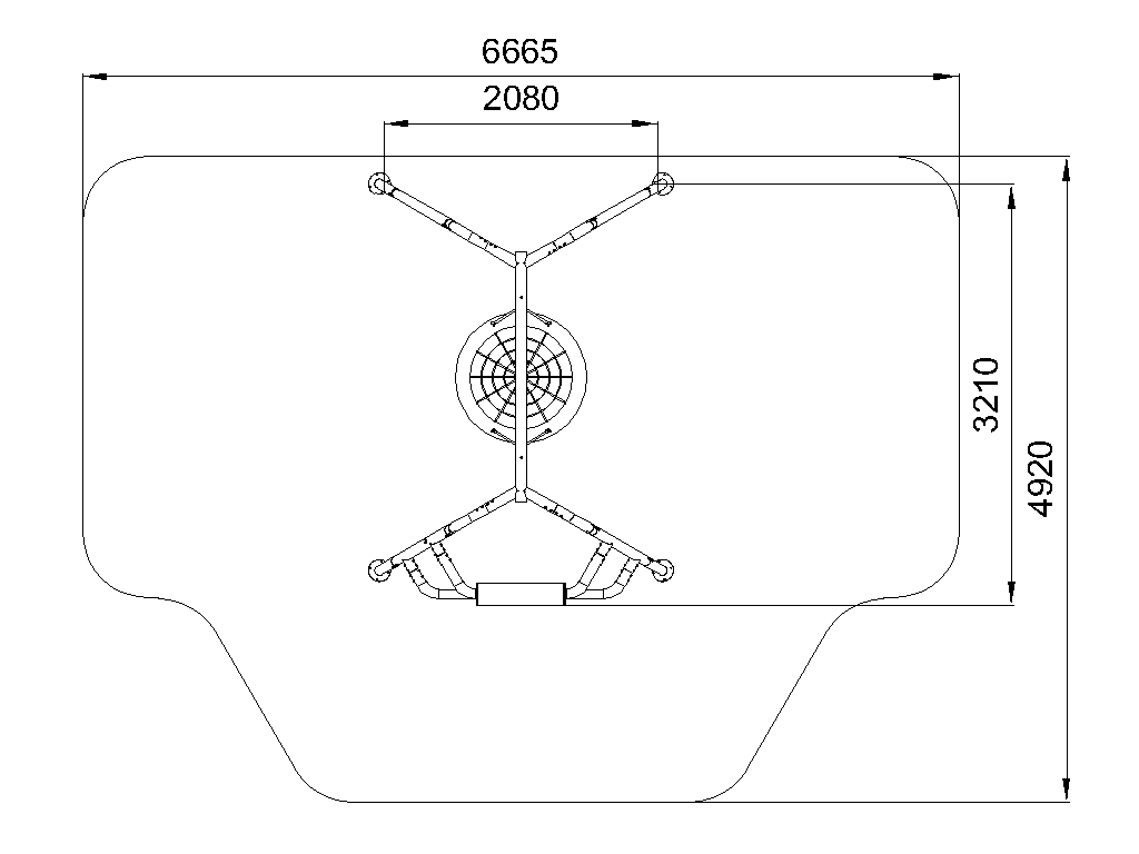 Swing «Nest» with a science module
