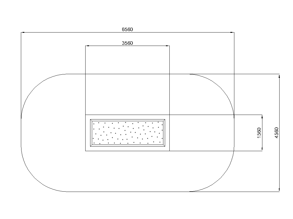 Trampoline Rectangular 3000×1000 (rubber)
