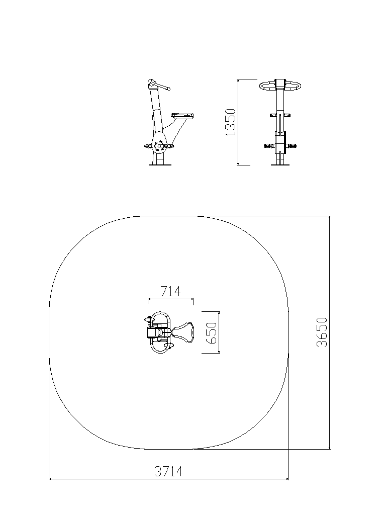 Fitness Equipment Bike Type 2