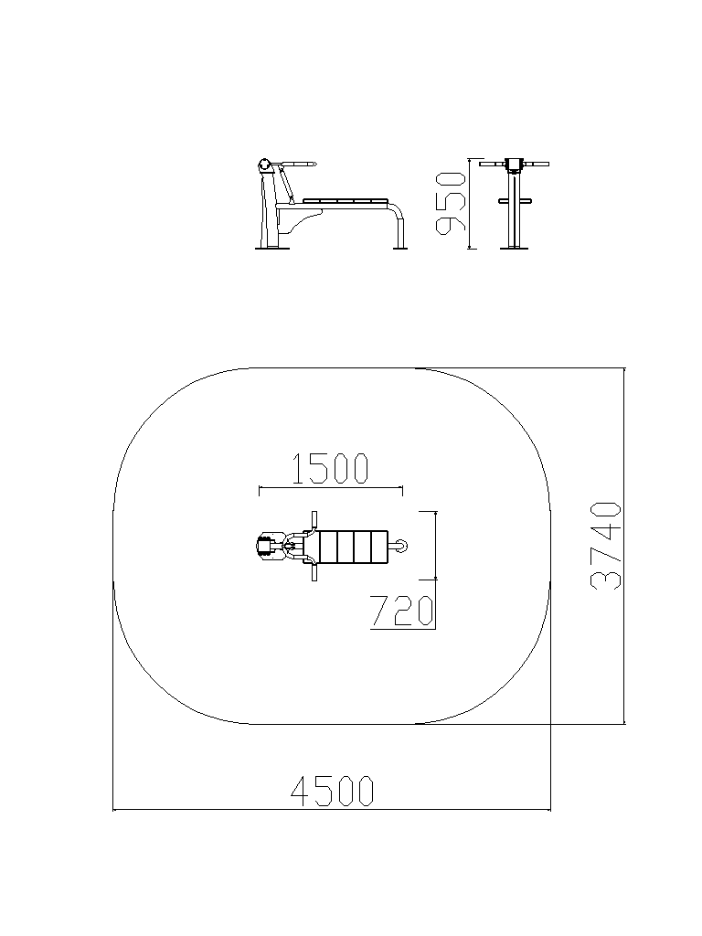 Chest press Type 4