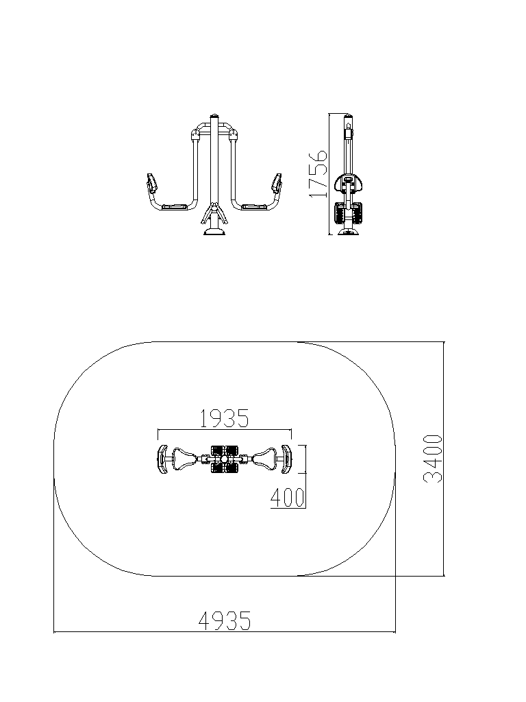 Double-sided Leg Press