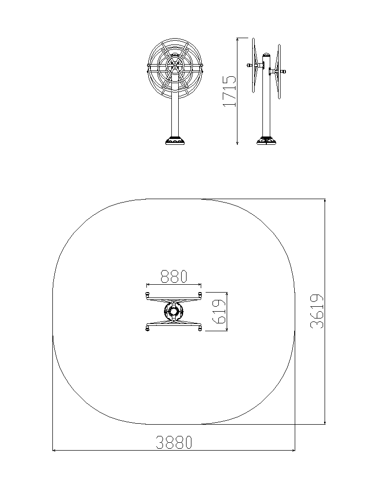 Fitness Equipment Hand rotation
