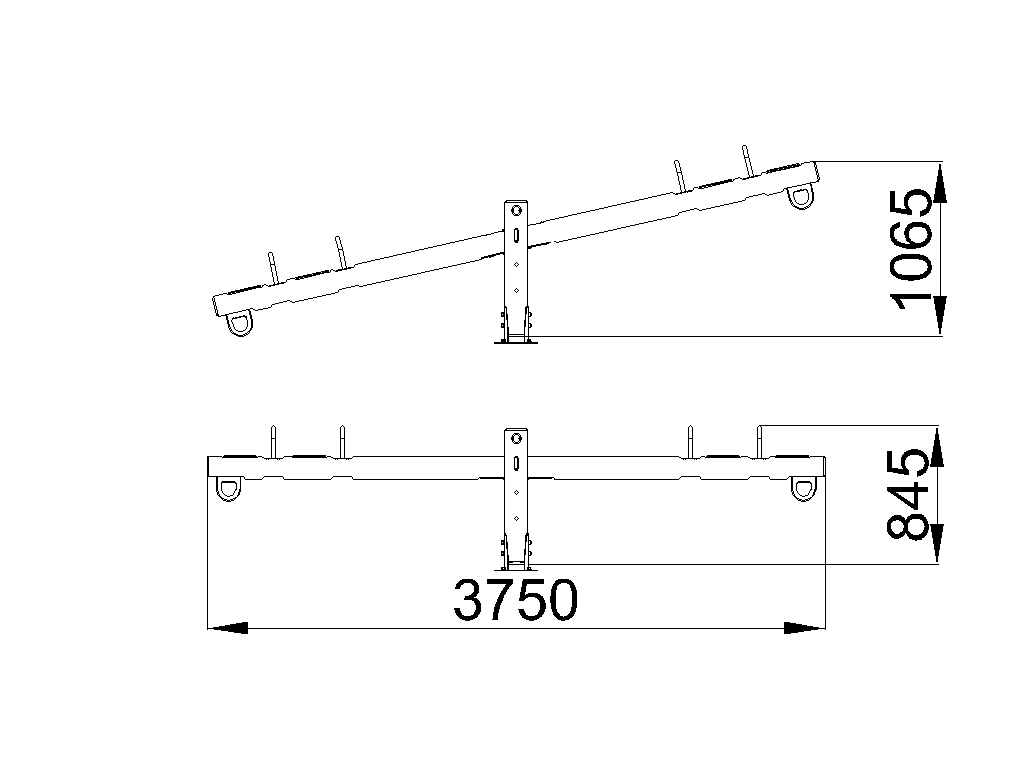 Seesaw 4-seater