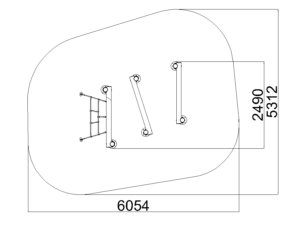Sports equipment Jumping ladder