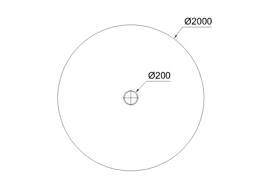 Stump (Larch) D=200mm