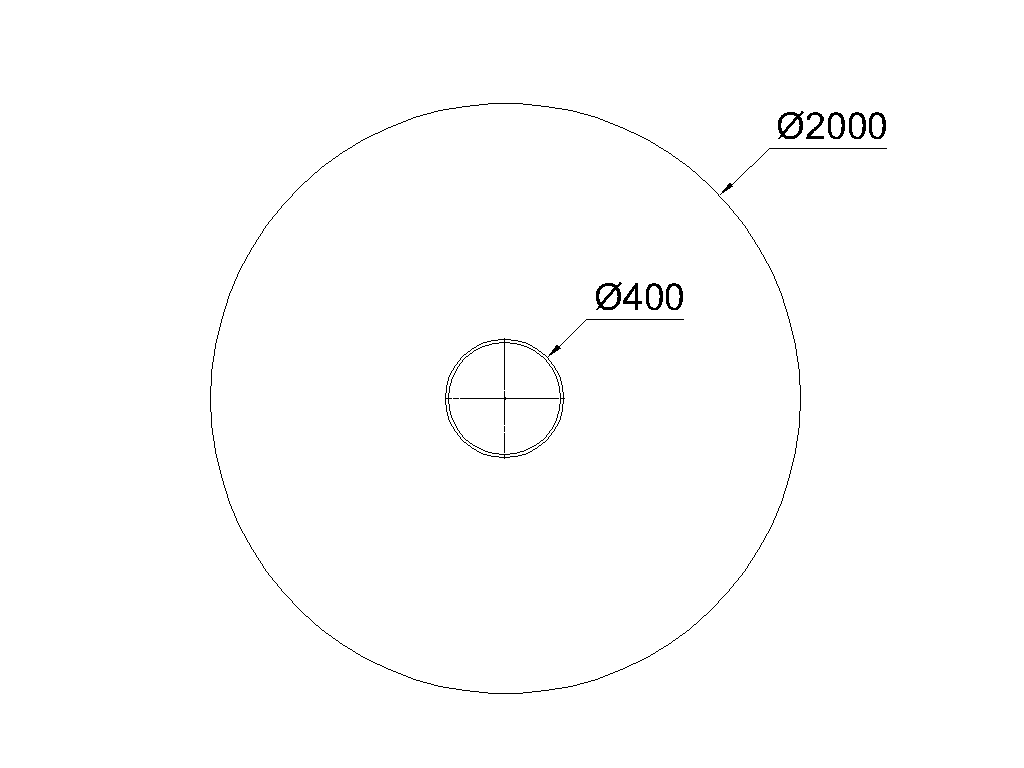 Stump d=400mm