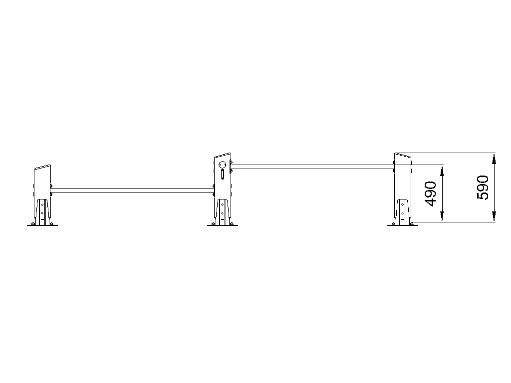 Sports equipment for workout Poles
