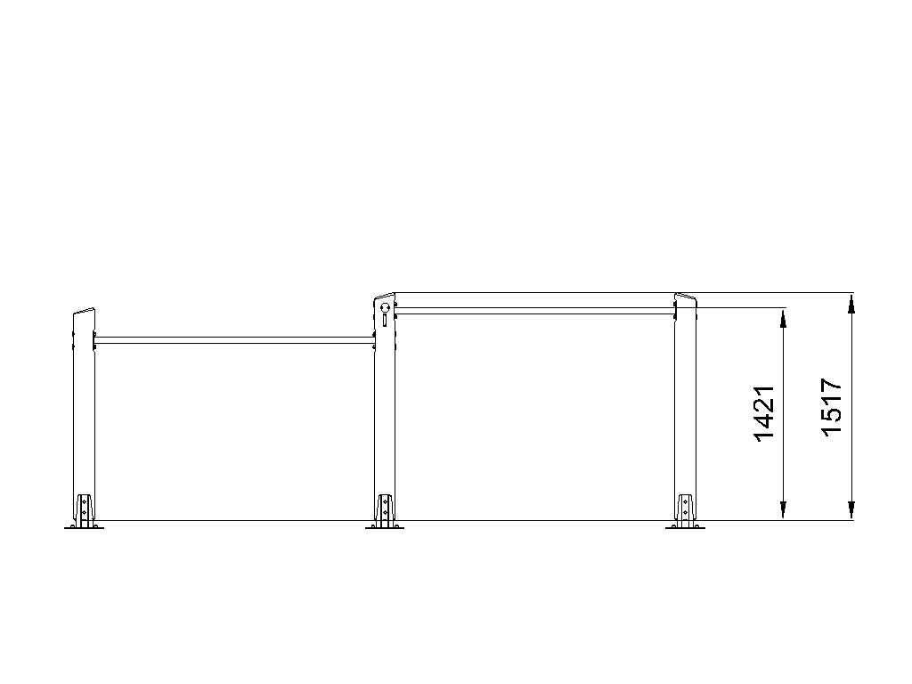Sports equipment for workout Double bars