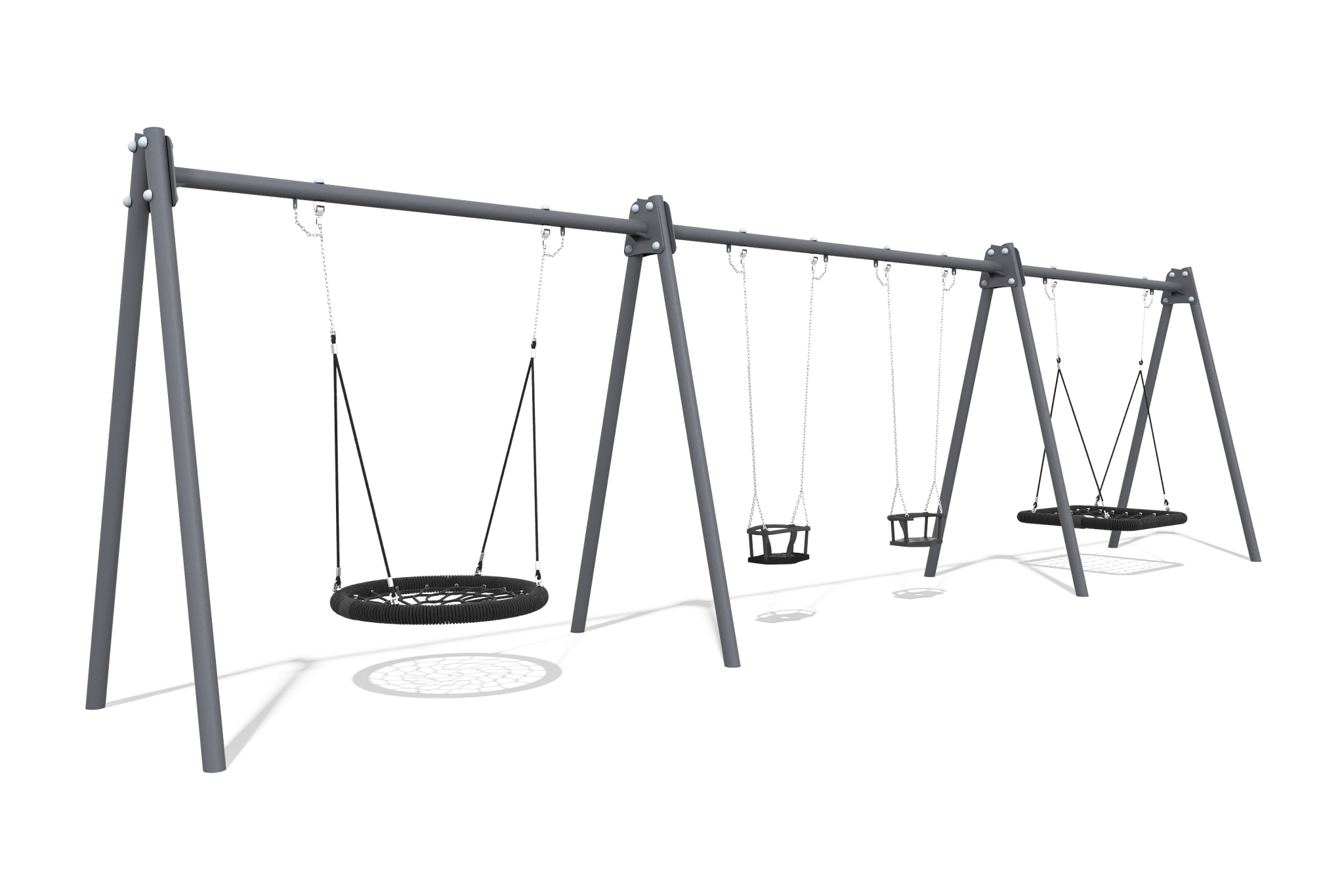 Three-section metal swing 17.215 | Leber