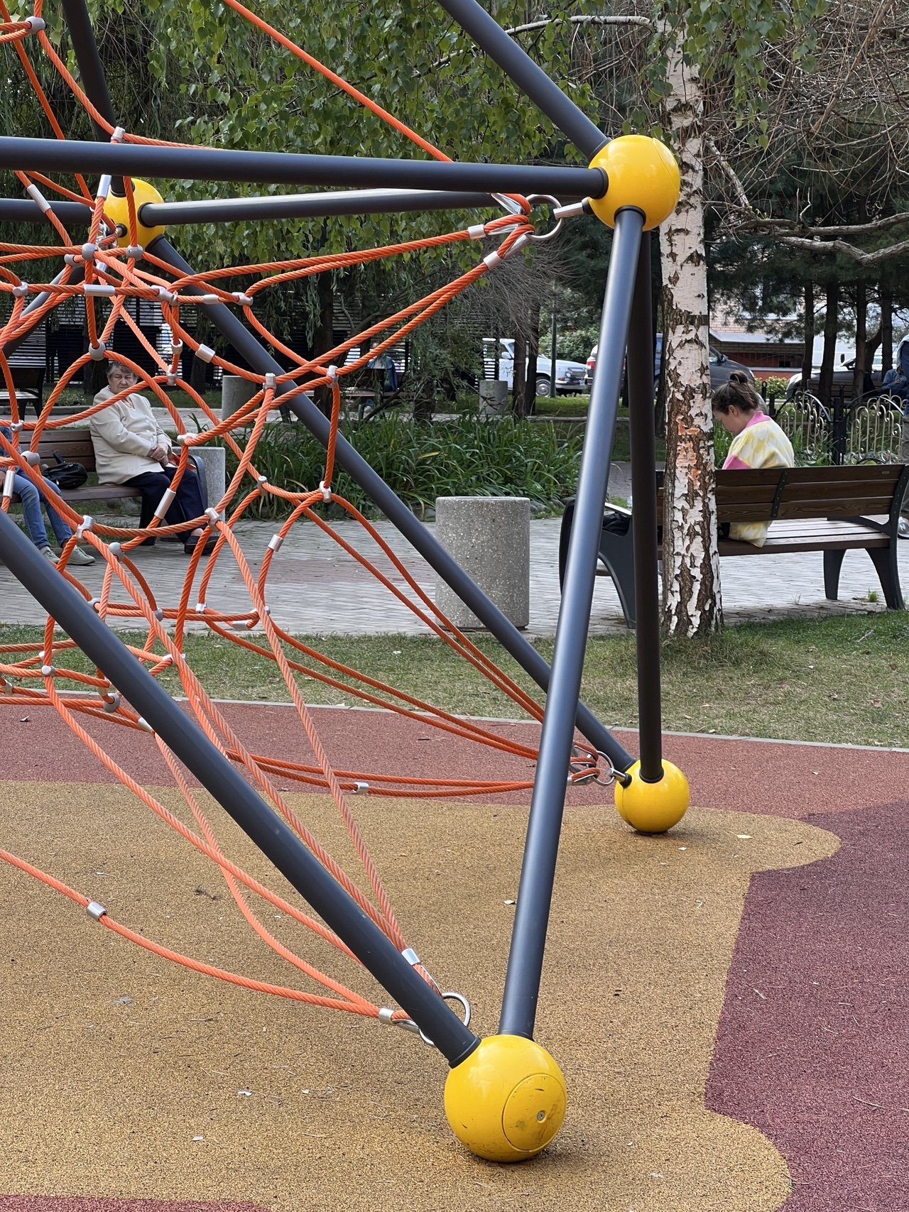 Rope Climbing Playground Serpinsky 21.039 | Leber